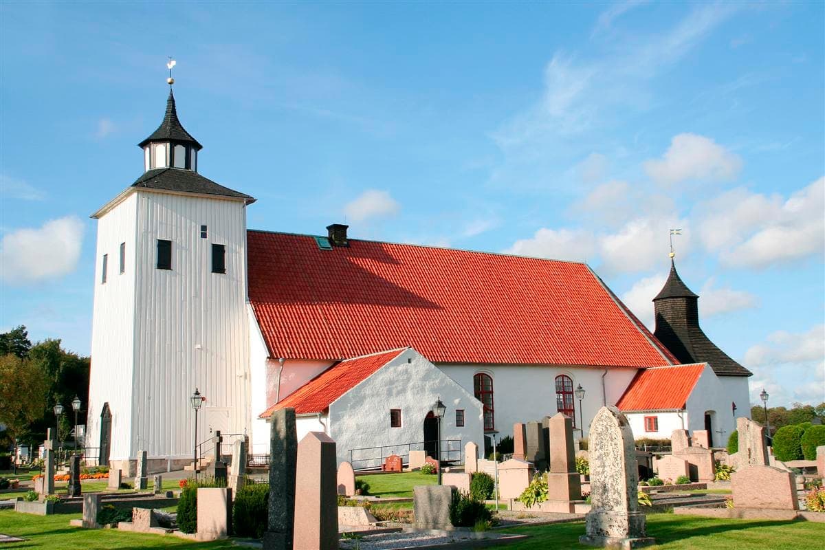 Rymligt familjehus nära Onsala kyrka — 2